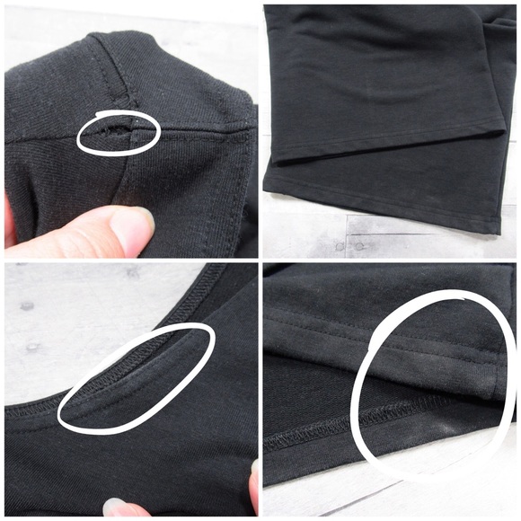 NIKE Yoga Dri-FIT French Terry Wide Leg Jumpsuit Women’s Size Large - Picture 7 of 12